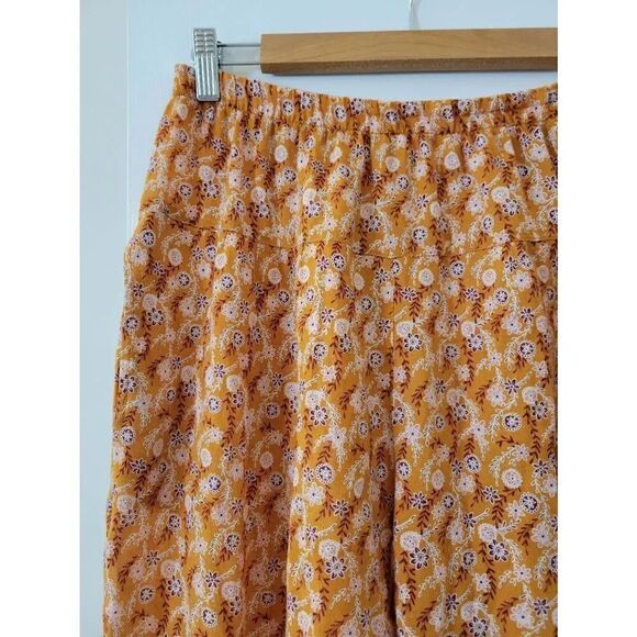 Xirena Payton Lauren Print High Waist Slouch Pants M NWOT - Picture 5 of 8